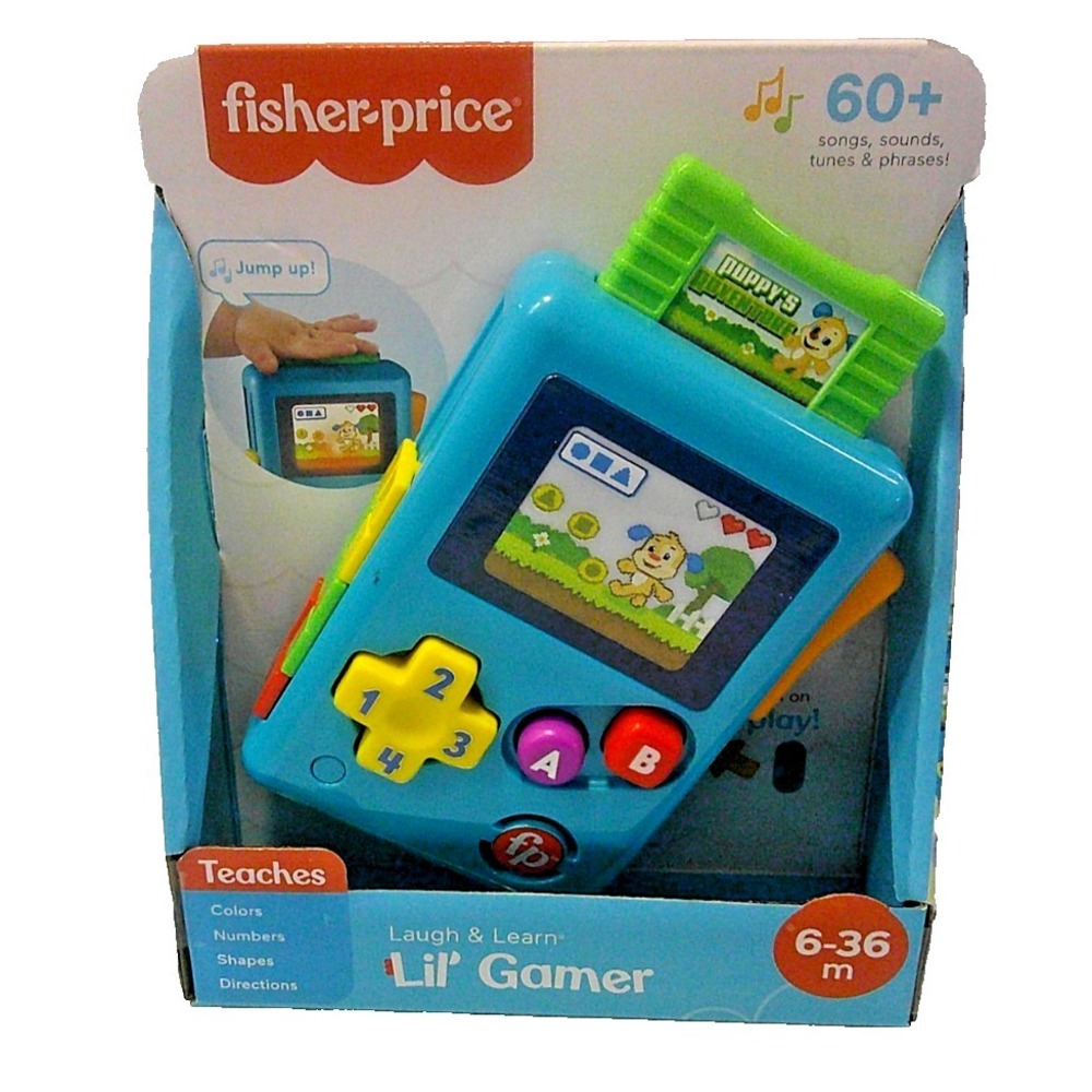 New in Box, Baby Fisher Price Laugh and Learn Lil Gamer Toy 6-36 months Games‎